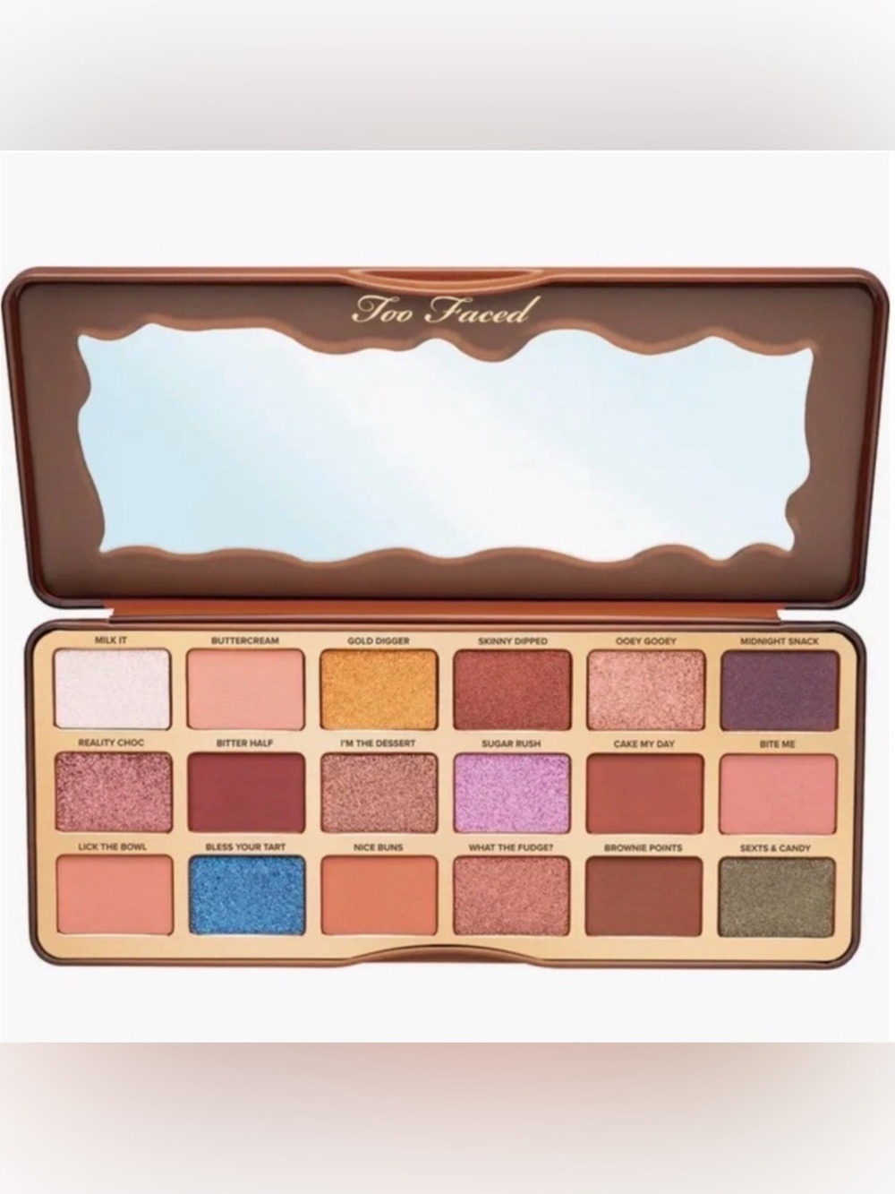 Too Faced Better Than Chocolate Eyeshadow Palette Full Size NIB - Picture 3 of 4